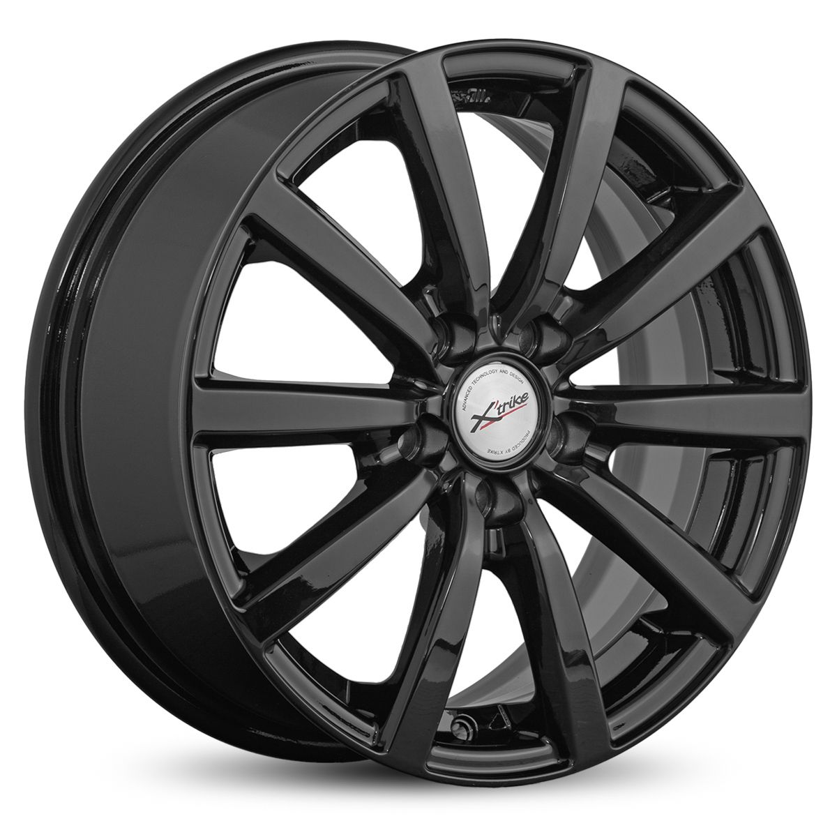 Xtrike  X-115  6,0\R15 5*114,3 ET38  d67,1  BK  [13302BX]  Fb max 550 kg