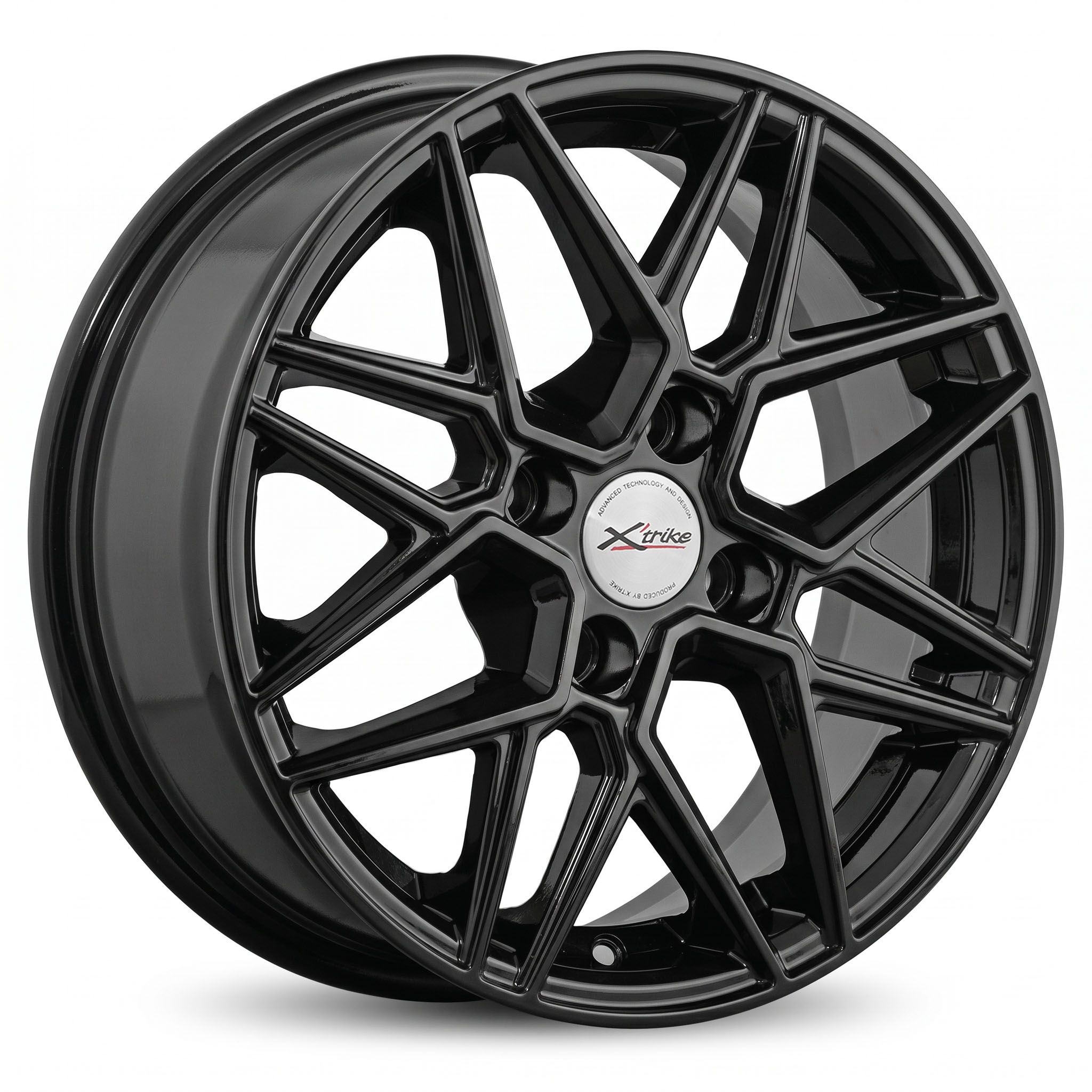 Xtrike  X-147  5,5\R14 4*98 ET35  d58,6  BK  [820926AZ]  Fb max 480 kg