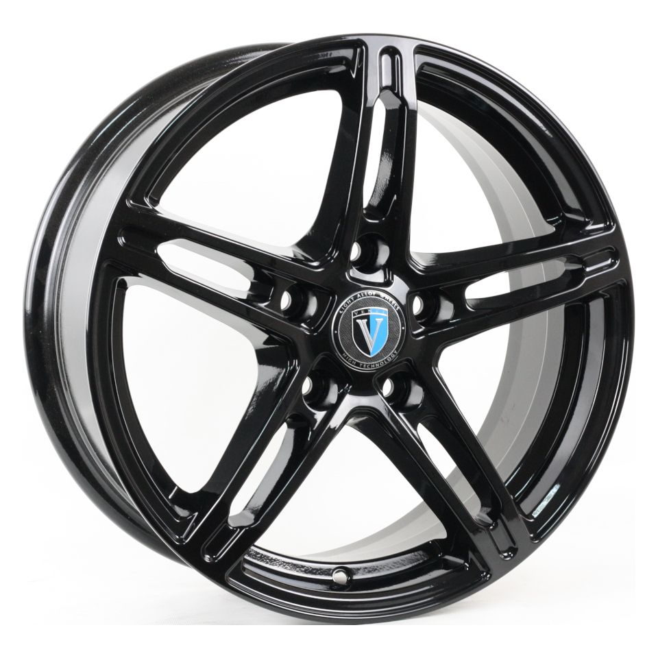 VENTI  1618 V  6,5\R16 5*108 ET33  d60,1  BL  [V1618-6516-601-5x108-33BL]  Fb max 570 kg