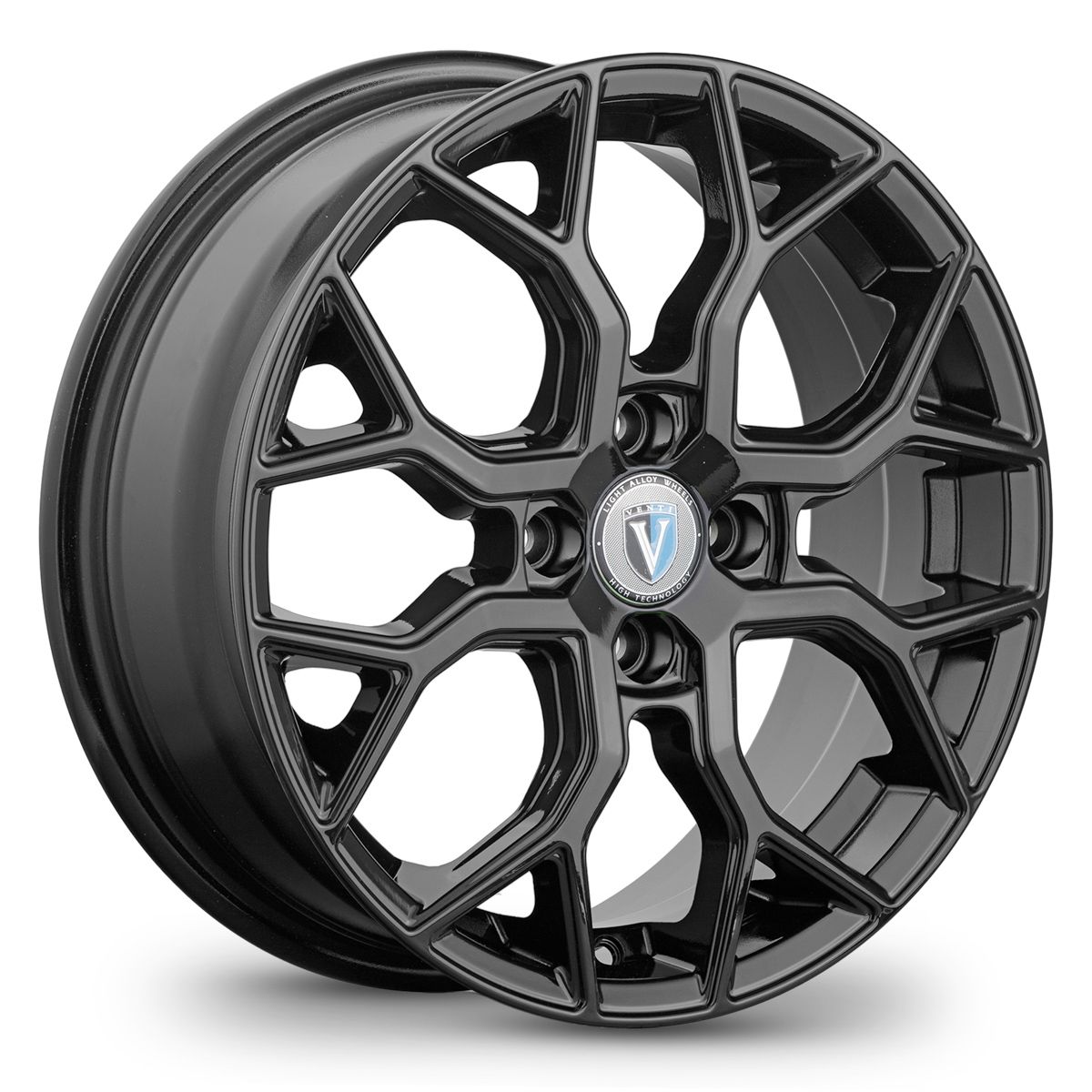 VENTI  1619 V  6,0\R16 4*100 ET41  d60,1  BL  [V1619-616-601-4x100-41BL]  Fb max 540 kg