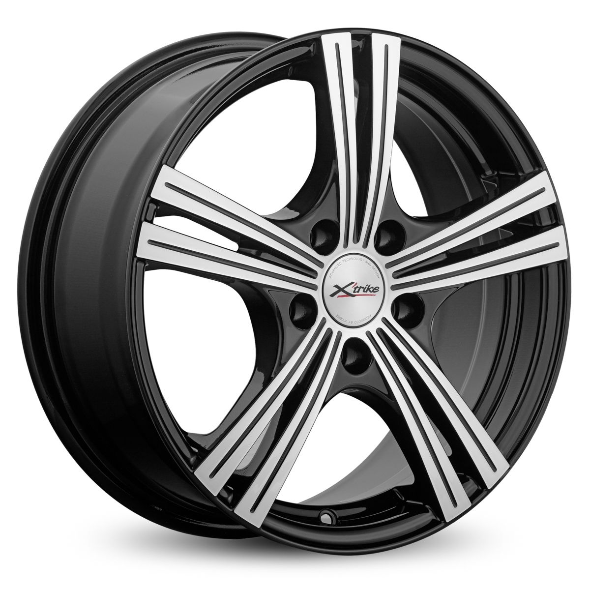 Xtrike  X-112  6,5\R16 5*112 ET33  d66,6  BK/FP  [13104]  Fb max 610 kg