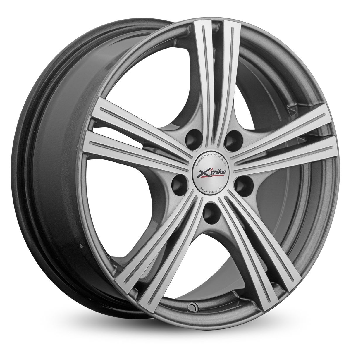 Xtrike  X-112  6,5\R16 5*100 ET38  d57,1  HSB/FP  [13839]  Fb max 610 kg