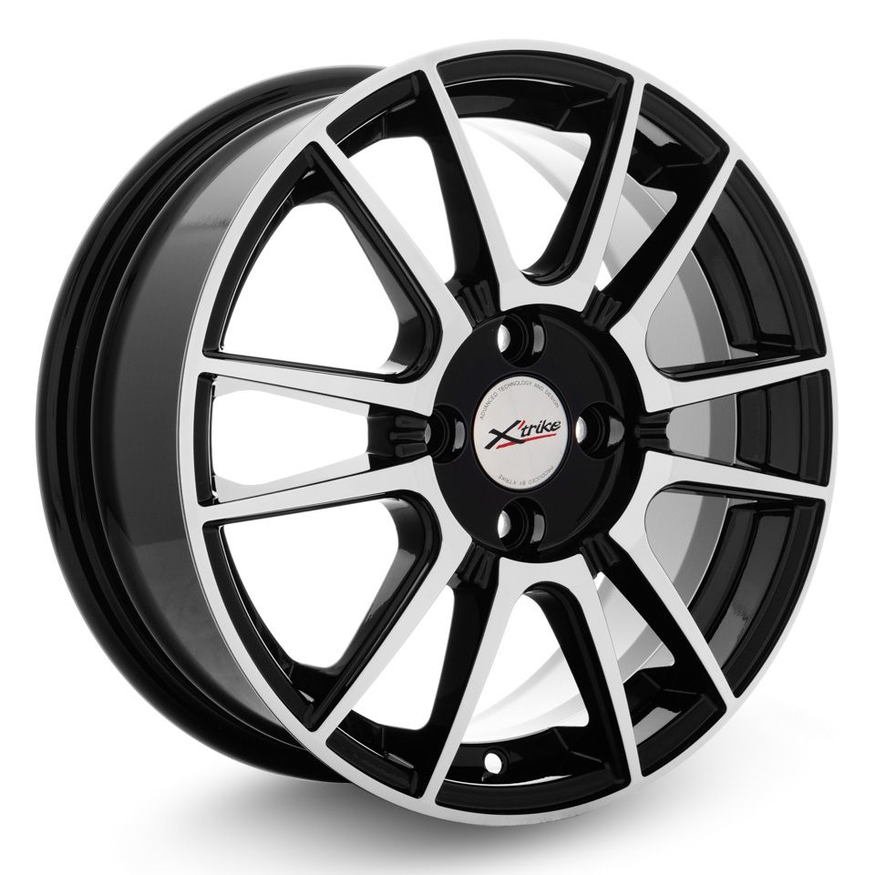 Xtrike  X-127  6,0\R15 4*100 ET35  d67,1  BK/FP  [14901AX]  Fb max 540 kg